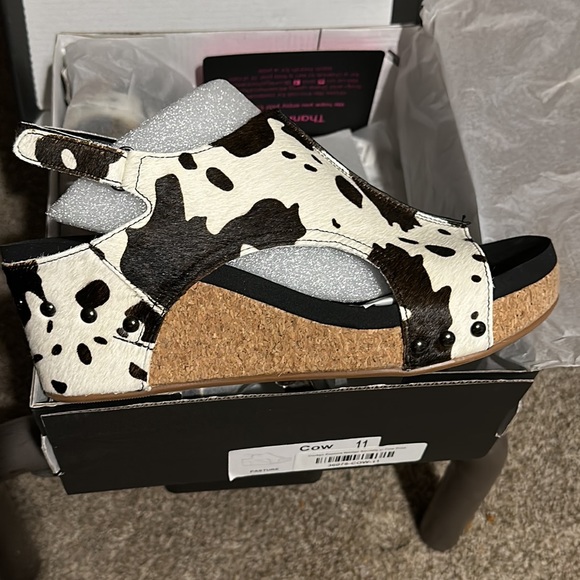 Corkys Shoes - Corkys Carly Leather Pasture size 11